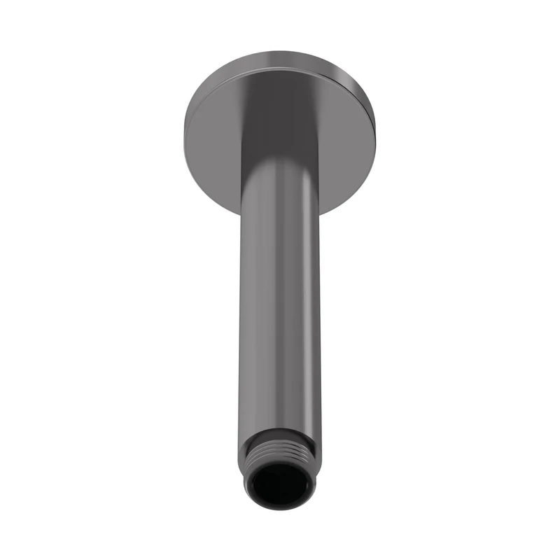 Nuie Round Ceiling Arm 150mm Contemporary Brushed Pewter Brass 150x63x63mm
