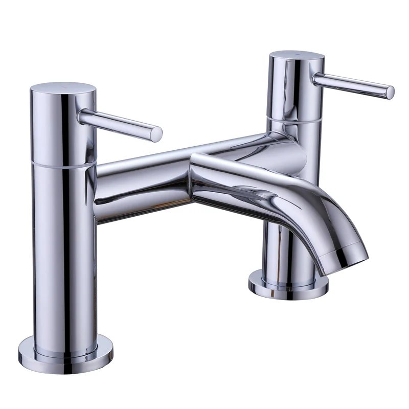 Lux Bath Filler - Chrome