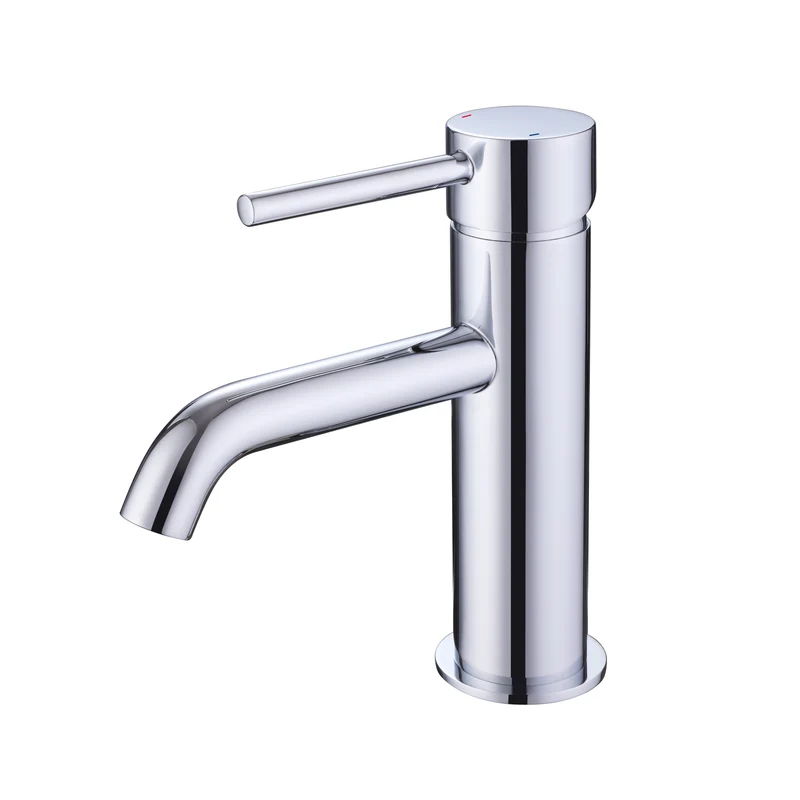 Lux Monobloc Basin Mixer With Waste - Chrome