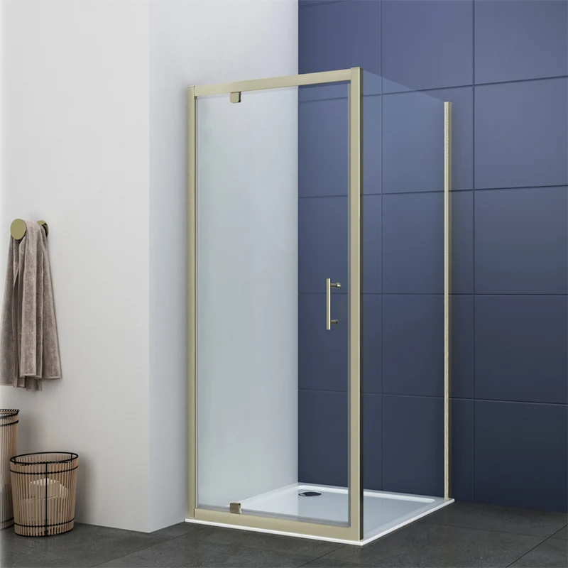 Kiimat Six 900mm Side Panel - Brushed Brass