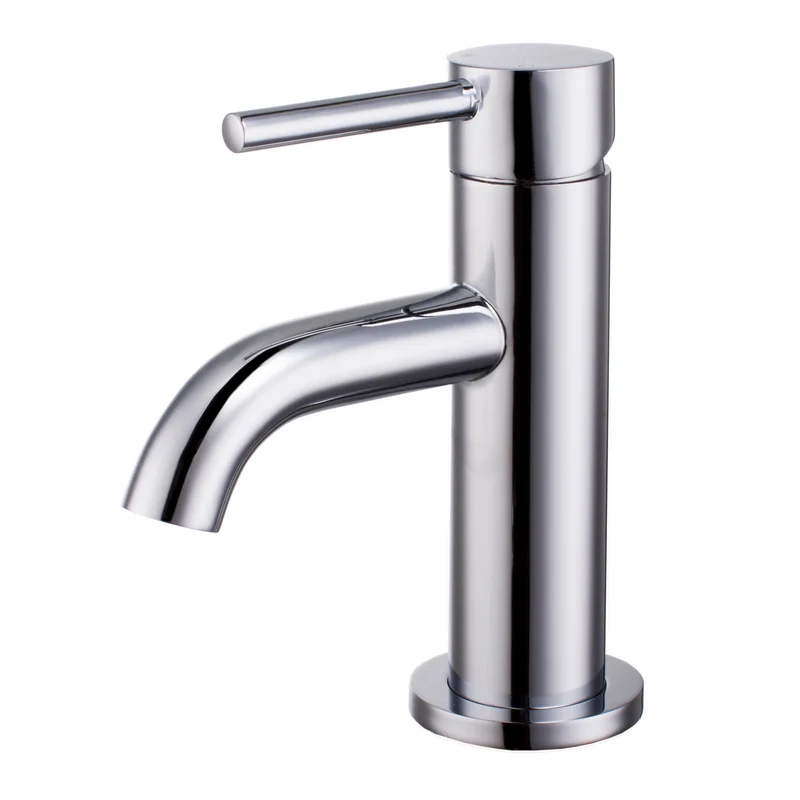 Lux Mini Monobloc Basin Mixer With Waste - Chrome