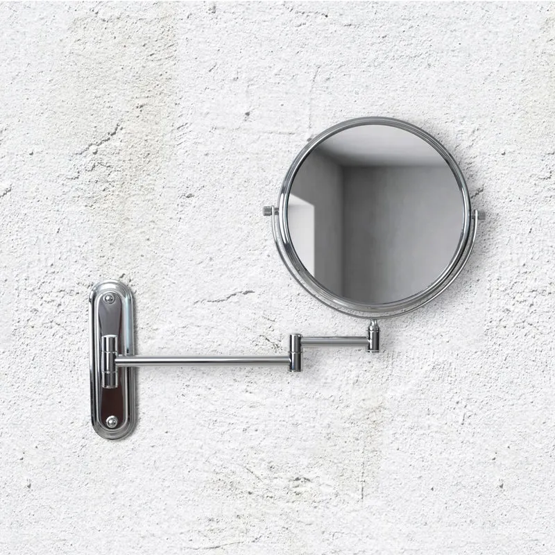 Origins Living Taylor Reversible 5X Magnifying Wall Mirror - Chrome