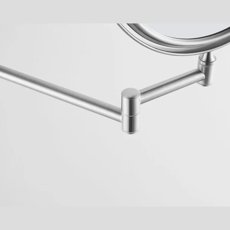 Origins Living Taylor Reversible 5X Magnifying Wall Mirror - Brushed Nickel