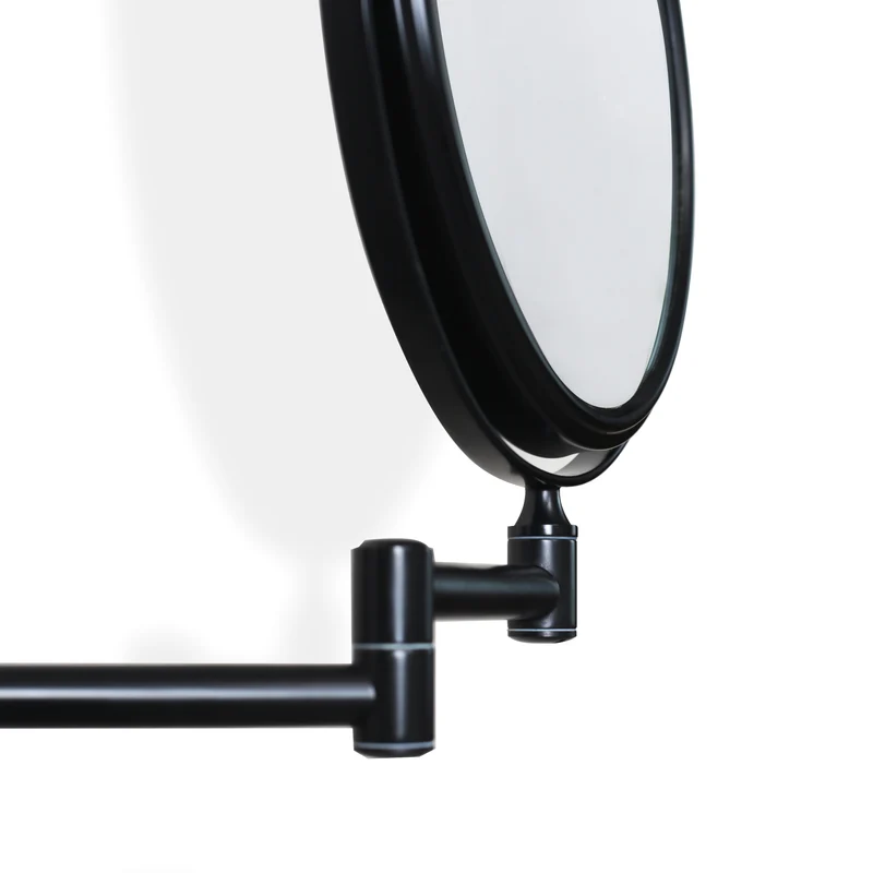 Origins Living Taylor Reversible 5X Magnifying Wall Mirror - Matt Black