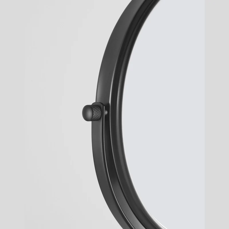 Origins Living Taylor Reversible 5X Magnifying Wall Mirror - Matt Black