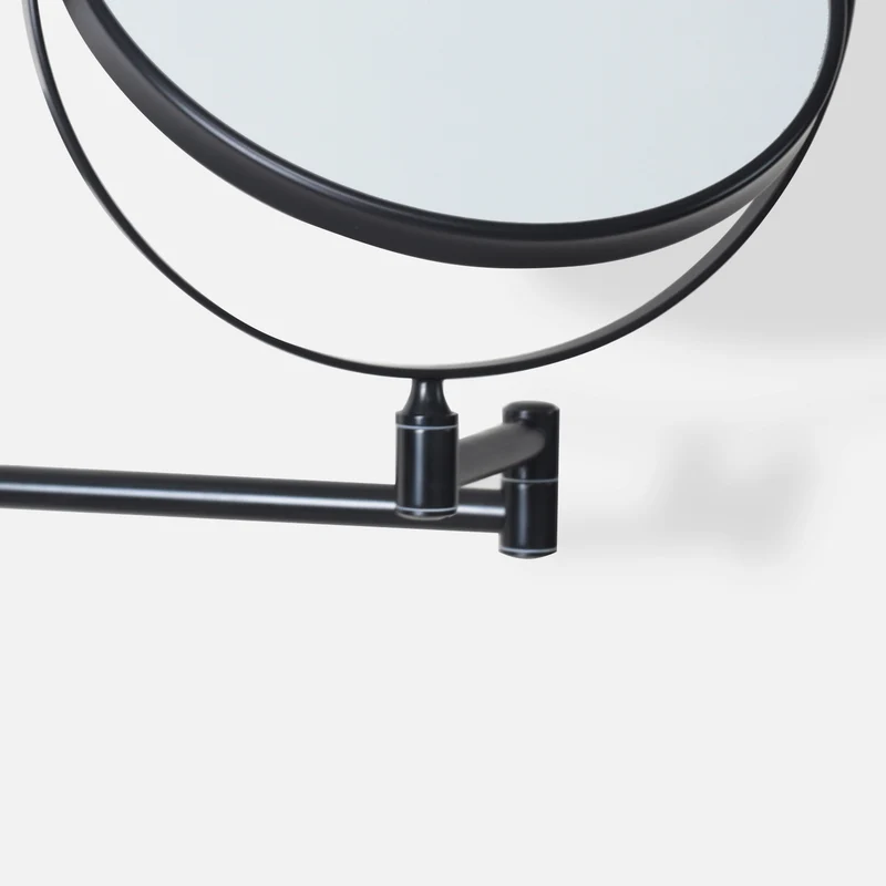 Origins Living Taylor Reversible 5X Magnifying Wall Mirror - Matt Black