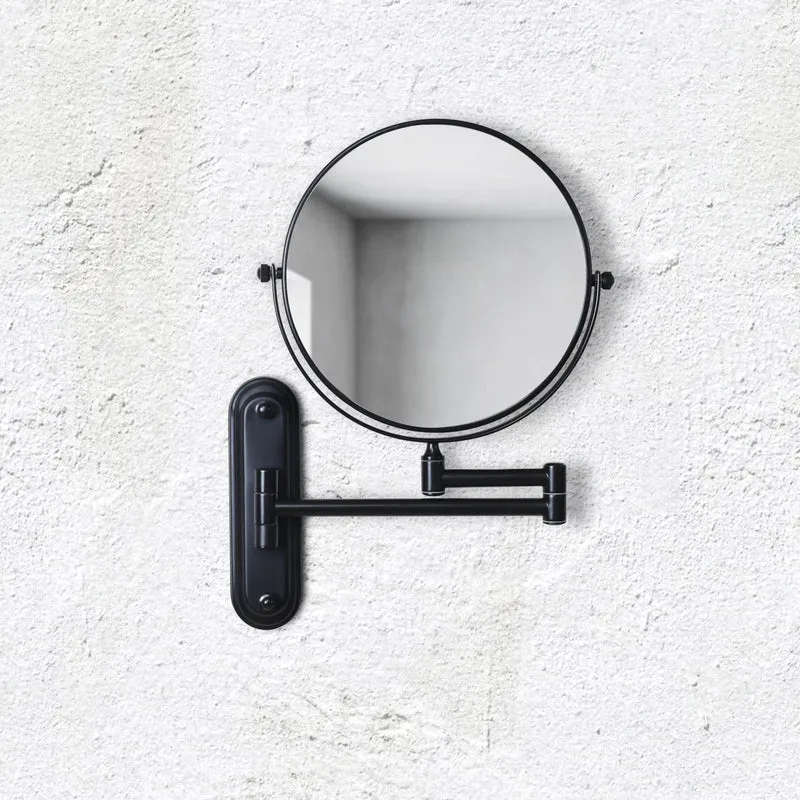 Origins Living Taylor Reversible 5X Magnifying Wall Mirror - Matt Black
