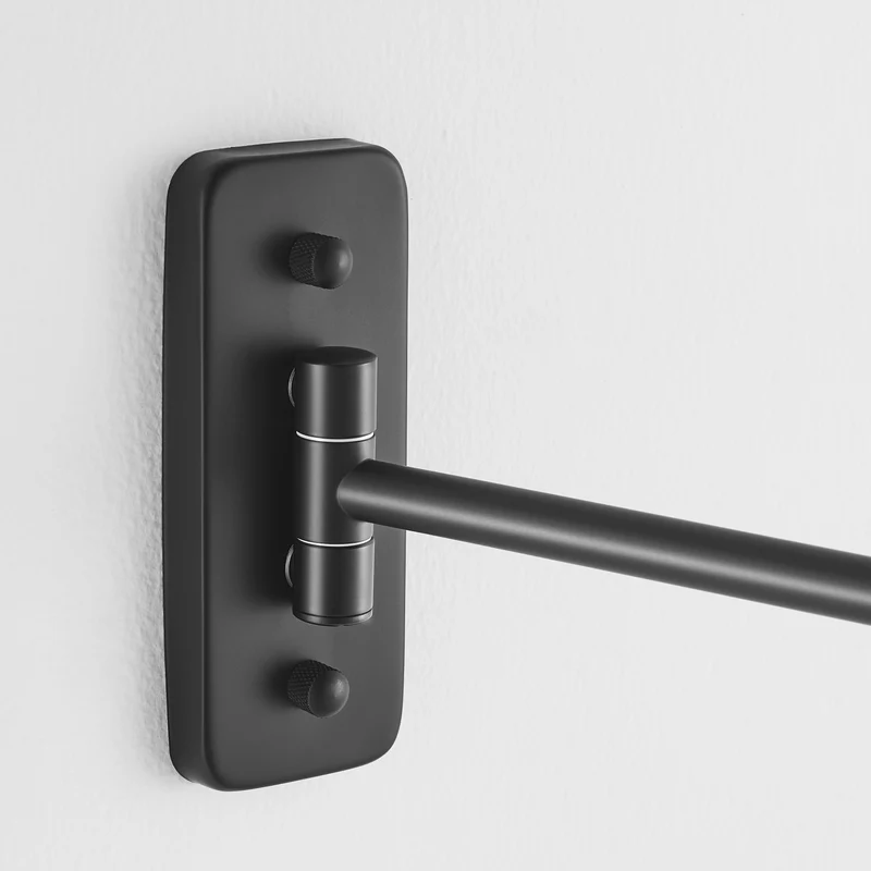 Origins Living Mason Reversible 5X Magnifying Wall Mirror - Matt Black