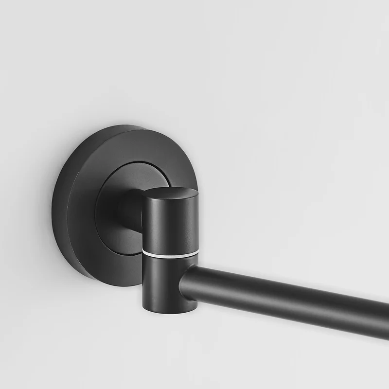 Origins Living Hutton Reversible 5X Magnifying Wall Mirror - Matt Black