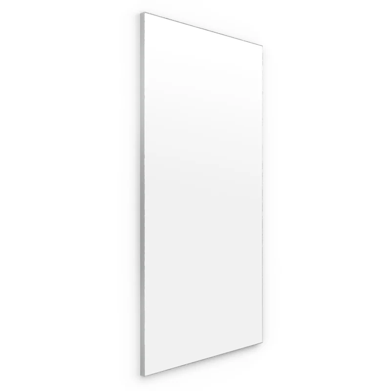 Origins Living Tate Rectangular Mirror 140x70cm - Polished Aluminium