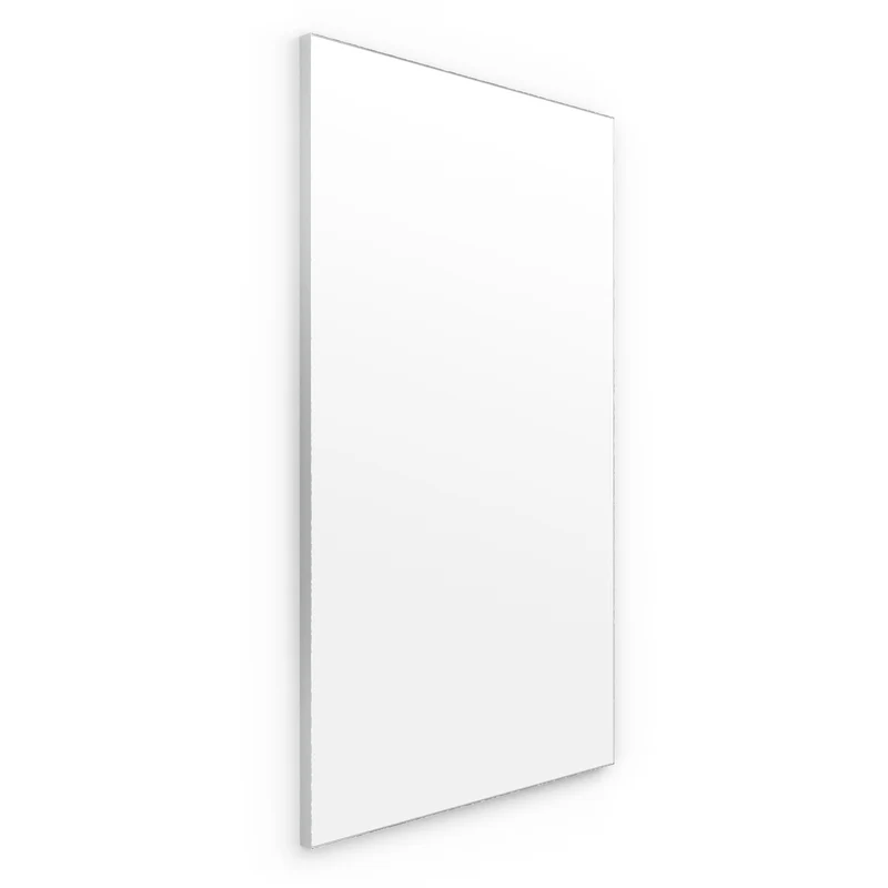 Origins Living Tate Rectangular Mirror 120x70cm - Polished Aluminium
