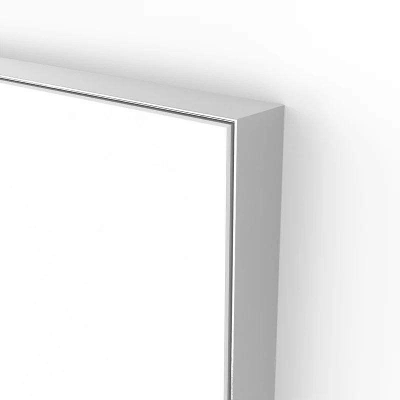 Origins Living Tate Rectangular Mirror 120x70cm - Polished Aluminium