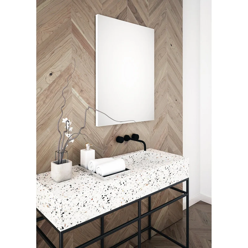 Origins Living Tate Rectangular Mirror 120x70cm - Matt White