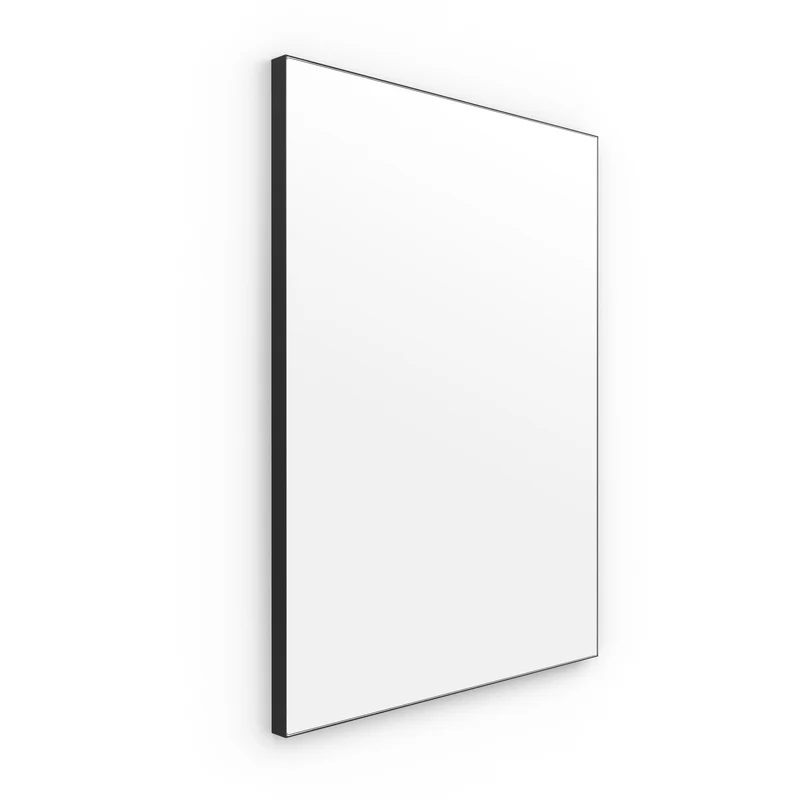 Origins Living Tate Rectangular Mirror 60x80cm - Matt Black