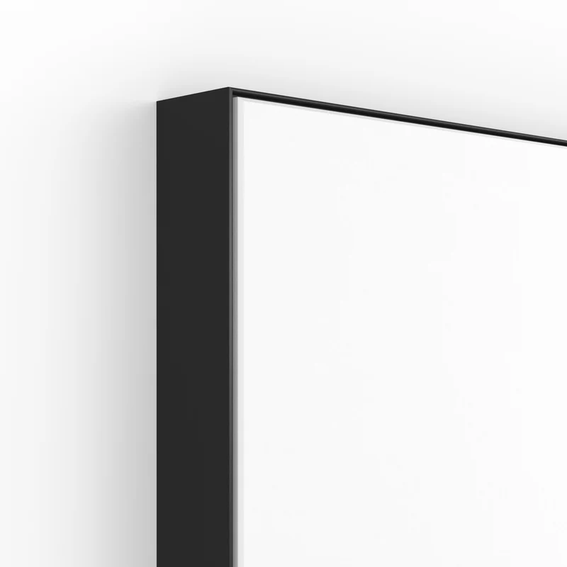 Origins Living Tate Rectangular Mirror 120x70cm - Matt Black