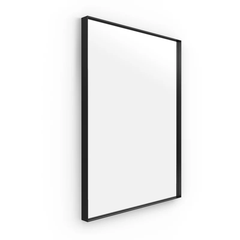 Origins Living Newington Rectangular Mirror 60x80cm - Matt Black