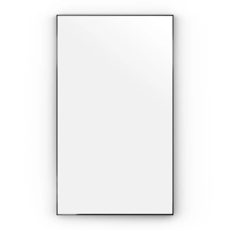 Origins Living Newington Rectangular Mirror 120x70cm - Matt Black