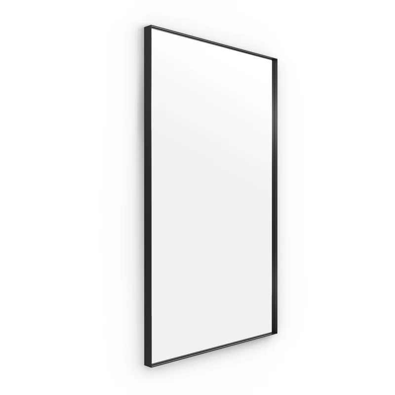 Origins Living Newington Rectangular Mirror 120x70cm - Matt Black