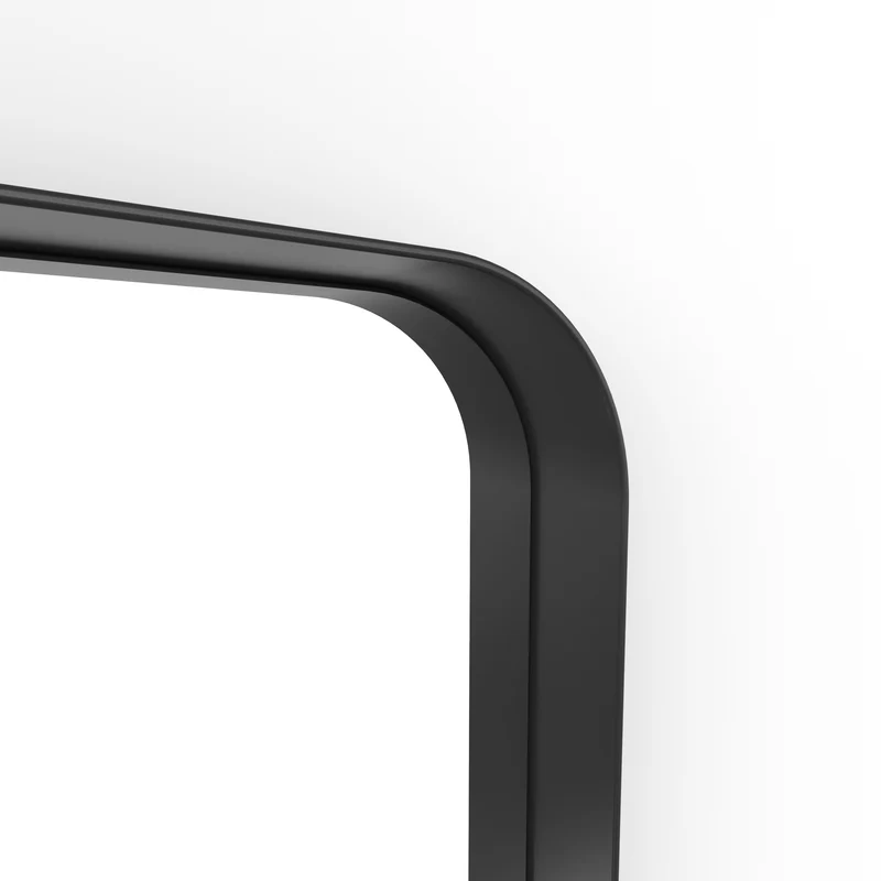 Origins Living City Mirror with Shelf 50 - Matt Black