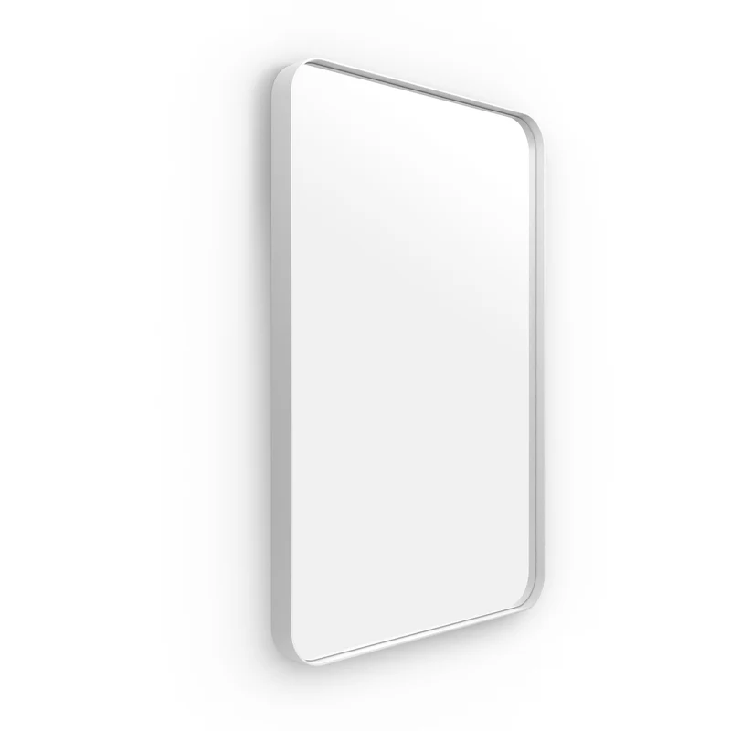 Origins Living City Rectangular Mirror 50x75cm - Matt White