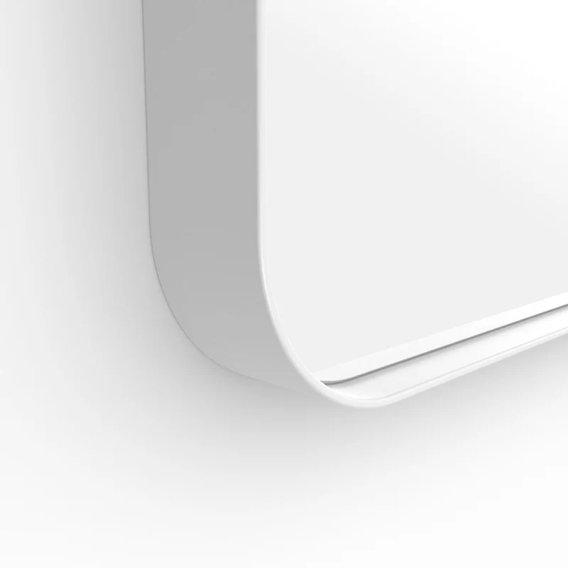 Origins Living City Rectangular Mirror 50x75cm - Matt White