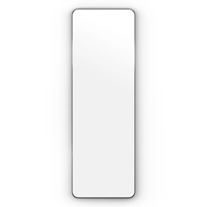 Origins Living City Rectangular Mirror 150x50cm - Matt Black
