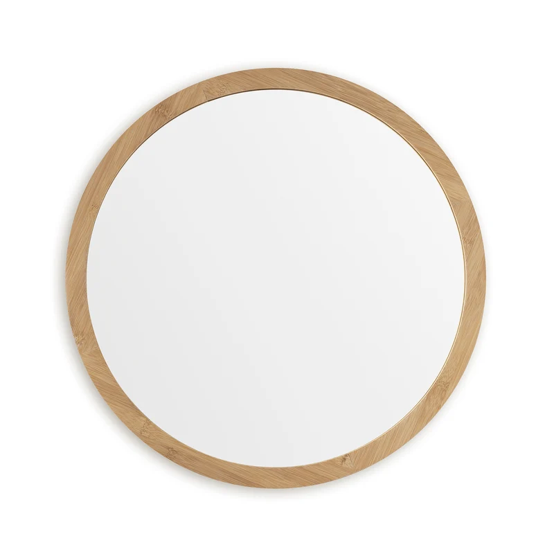 Origins Living Kenji Mirror Round 60cm - Bamboo