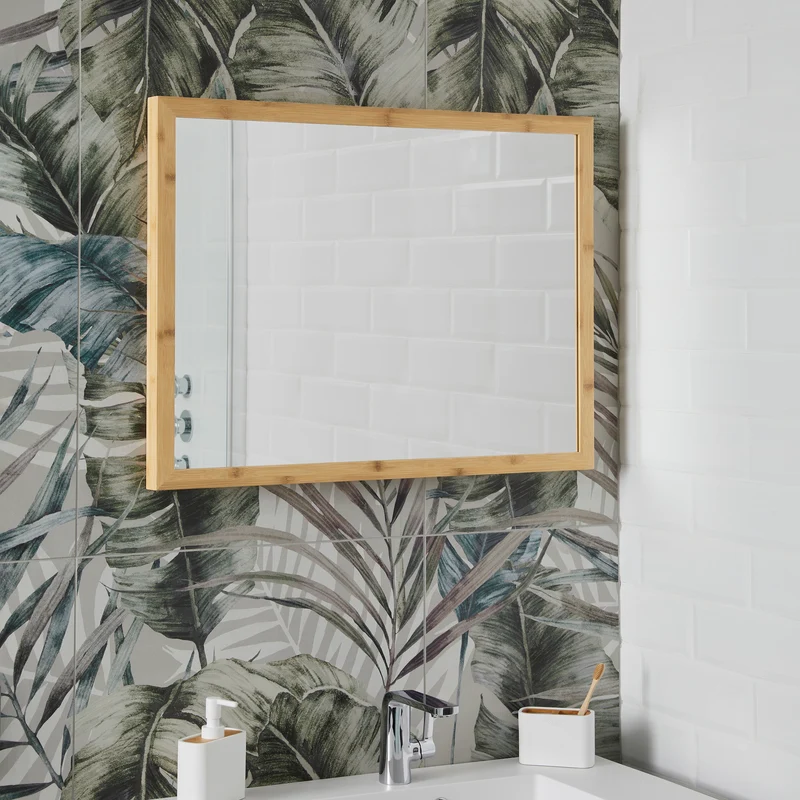 Origins Living Kenji Mirror Rectangular 60x80cm - Bamboo