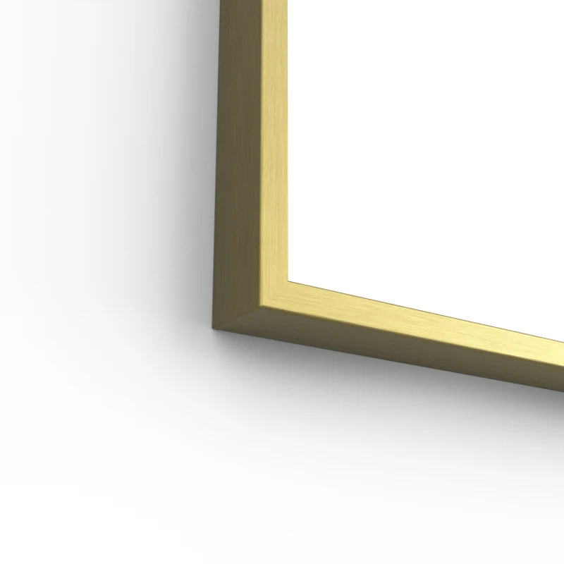 Origins Living Docklands Arch Mirror 50x80cm - Brushed Brass