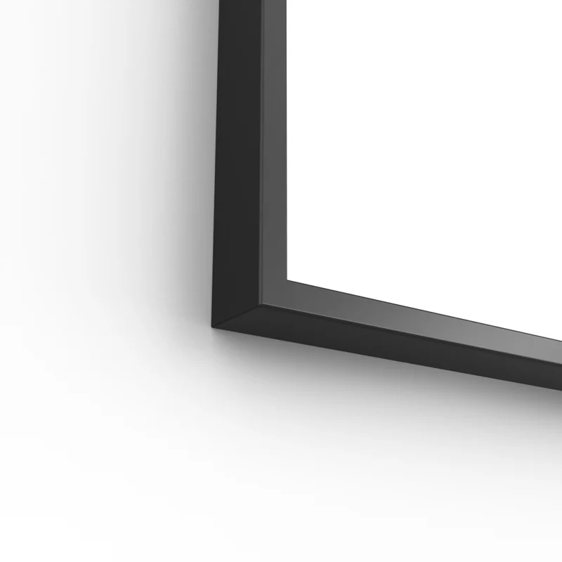 Origins Living Docklands Arch Mirror 50x80cm - Matt Black