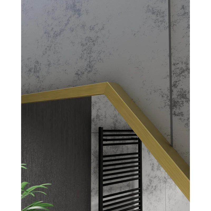Origins Living Docklands Octagon Mirror 60x60cm - Brushed Brass