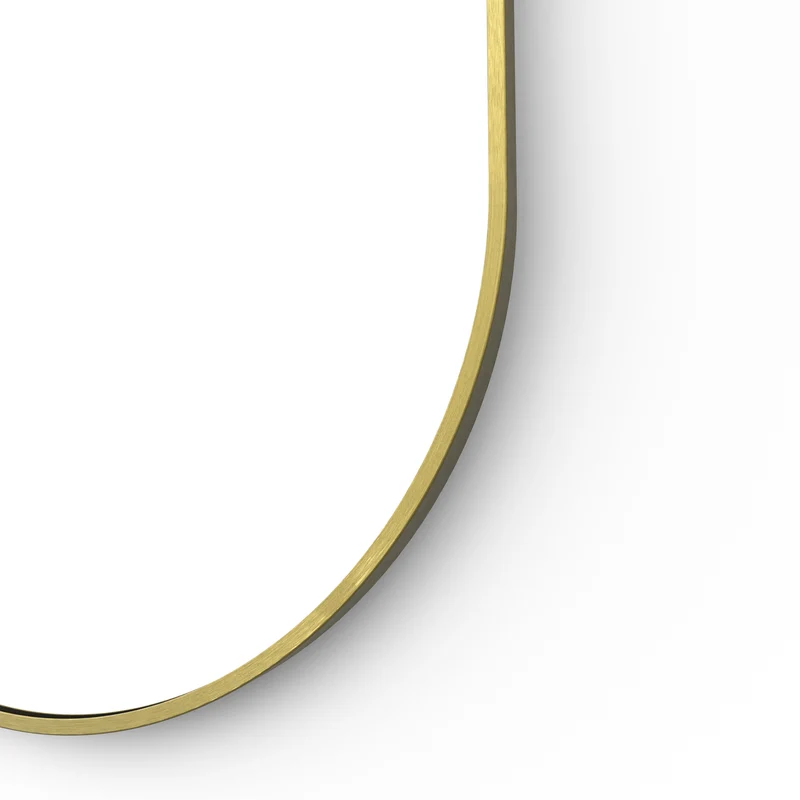 Origins Living Docklands Capsule Mirror 50x80cm - Brushed Brass