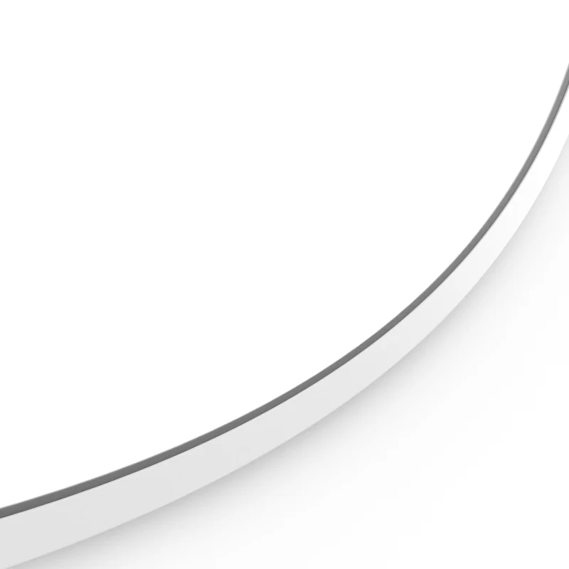 Origins Living Docklands Round Mirror 80cm - Matt White