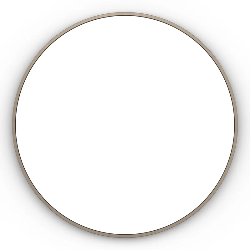 Origins Living Docklands Round Mirror 60cm - Brushed Bronze