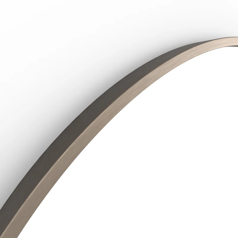 Origins Living Docklands Round Mirror 60cm - Brushed Bronze