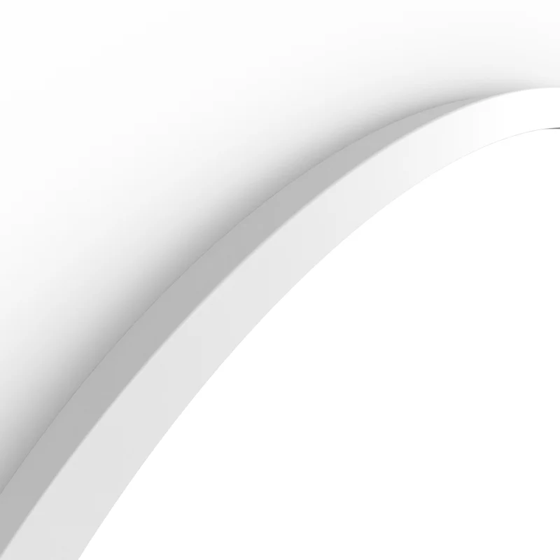 Origins Living Docklands Round Mirror 60cm - Matt White