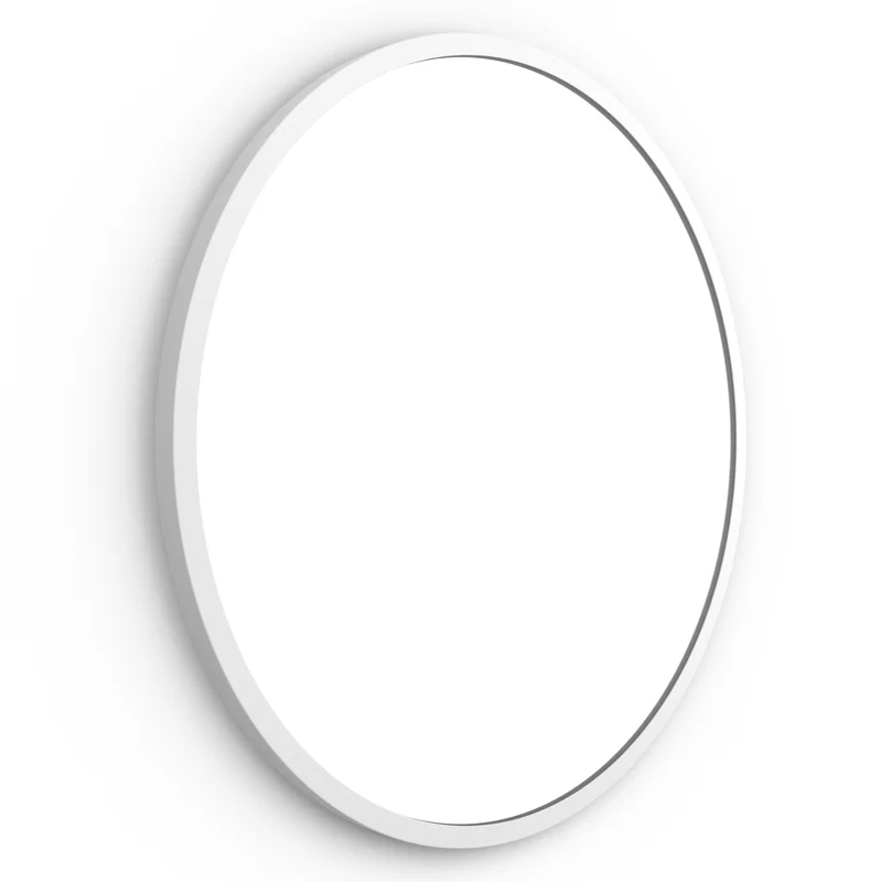 Origins Living Docklands Round Mirror 60cm - Matt White