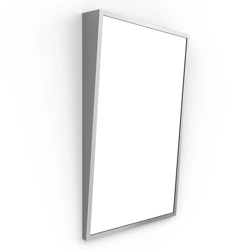Origins Living Docklands Inclusive Angled Mirror 50x80cm - Brushed Stainless Steel