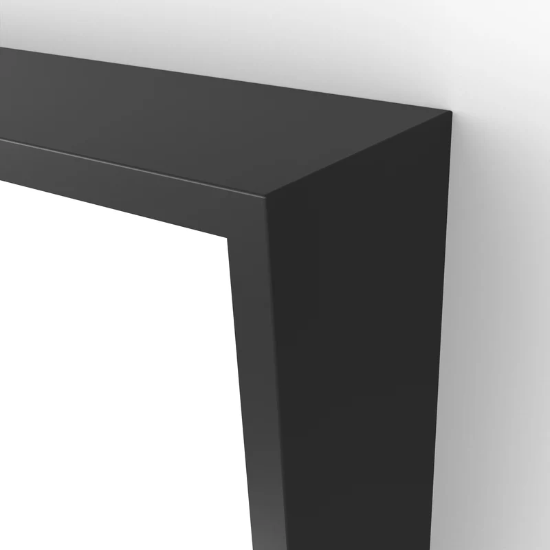 Origins Living Docklands Inclusive Angled Mirror 50x80cm - Matt Black