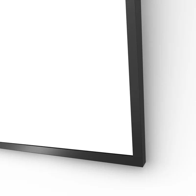 Origins Living Docklands Inclusive Angled Mirror 50x80cm - Matt Black