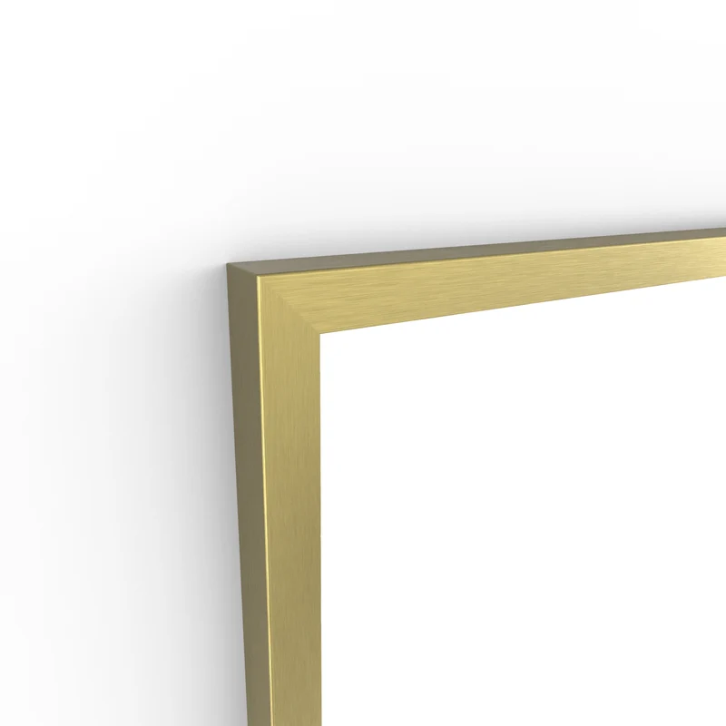 Origins Living Docklands Rectangular Mirror 80x100cm - Brushed Brass