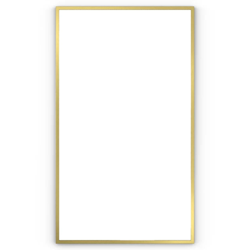 Origins Living Docklands Rectangular Mirror 120x70cm - Brushed Brass