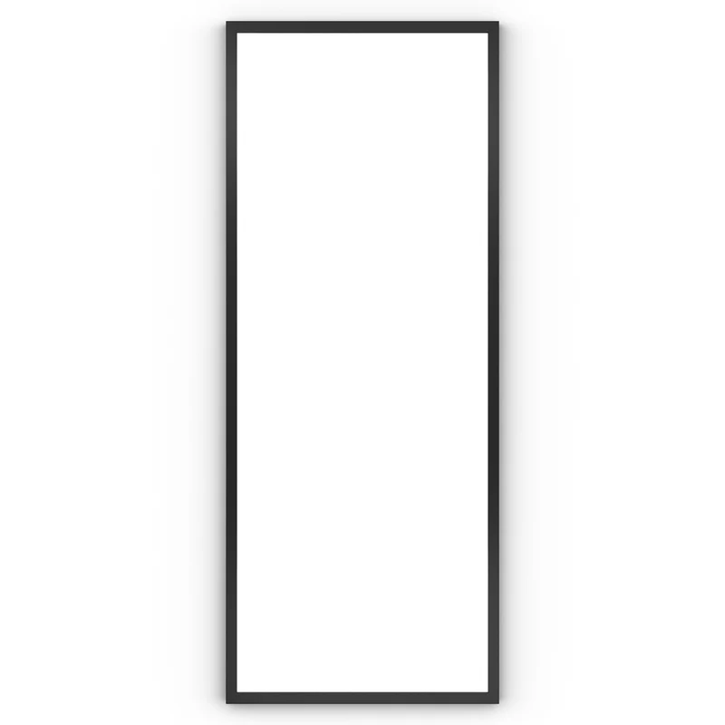 Origins Living Docklands Rectangular Mirror 41 40x100cm - Matt Black