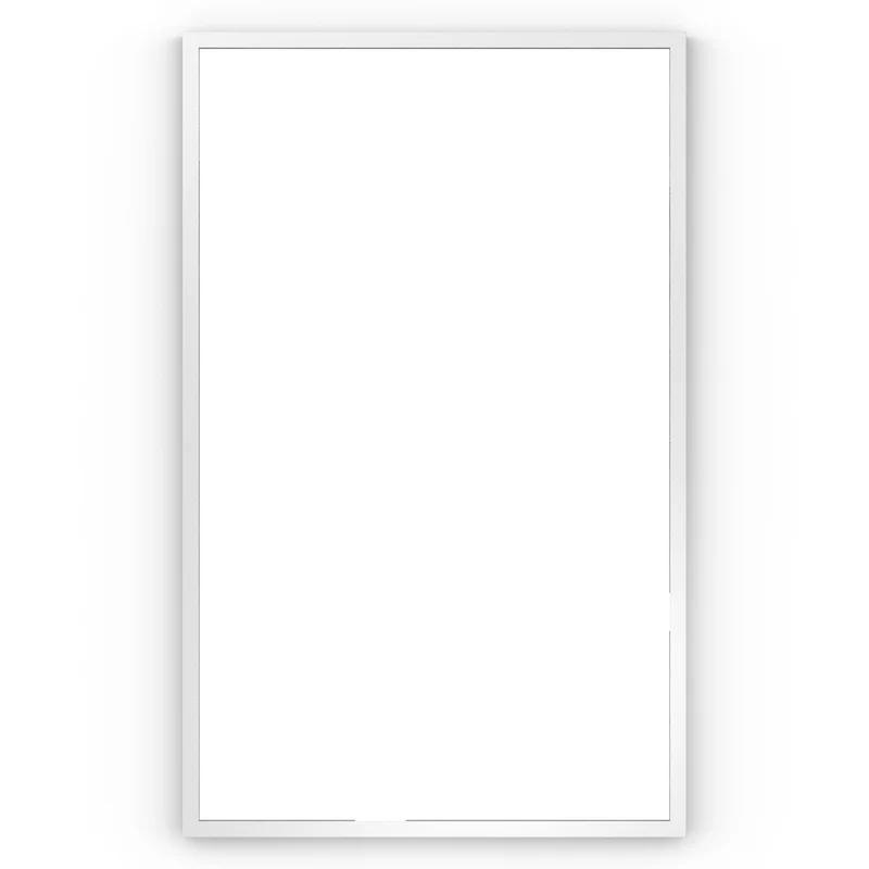 Origins Living Docklands Rectangular Mirror 50x80cm - Matt White