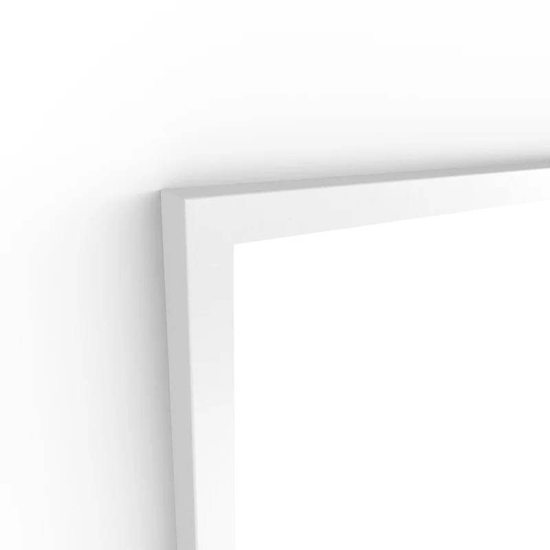 Origins Living Docklands Rectangular Mirror 40x70cm - Matt White