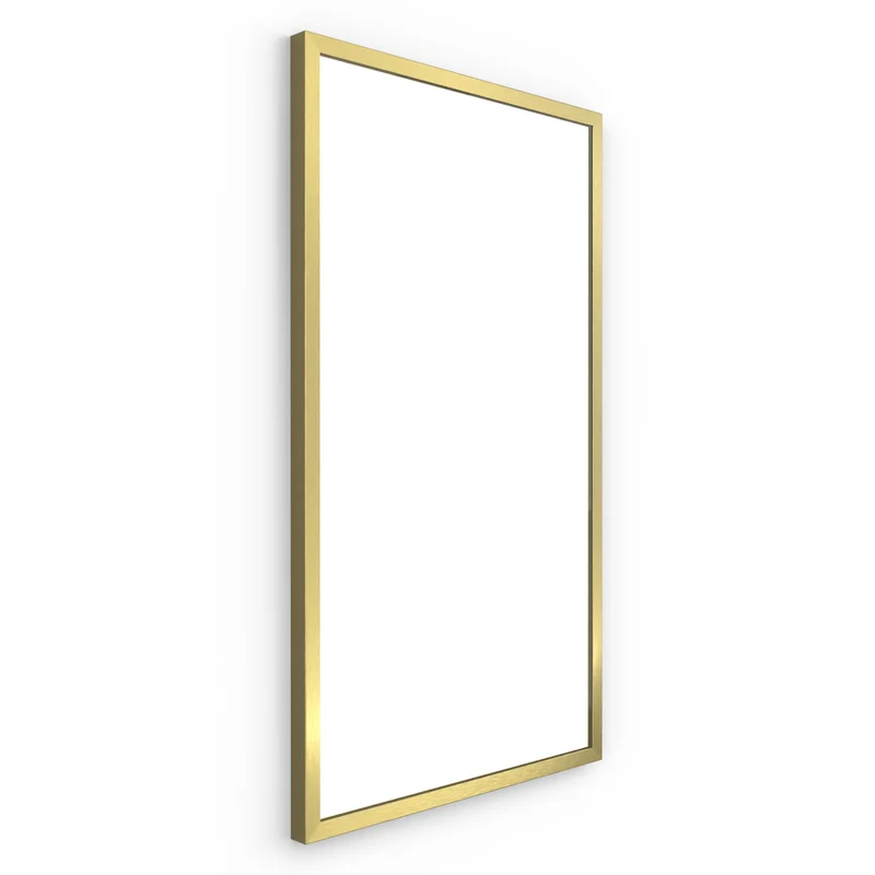 Origins Living Docklands Rectangular Mirror 40x70cm - Brushed Brass