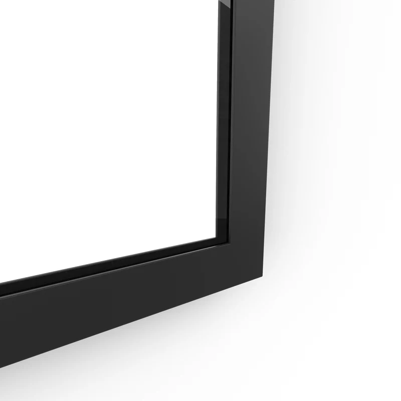 Origins Living Docklands Rectangular Mirror 50x80cm - Matt Black