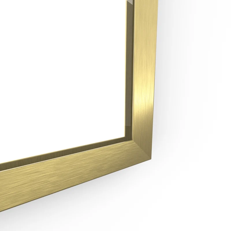 Origins Living Docklands Rectangular Mirror 50x80cm - Brushed Brass