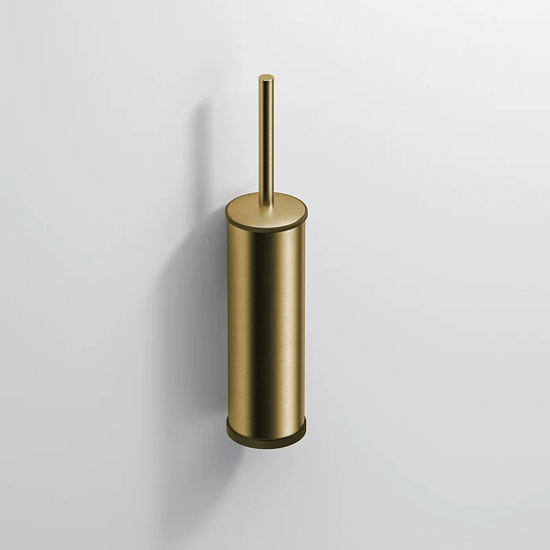 Sonia Metal WC Brush Set - Brushed Brass