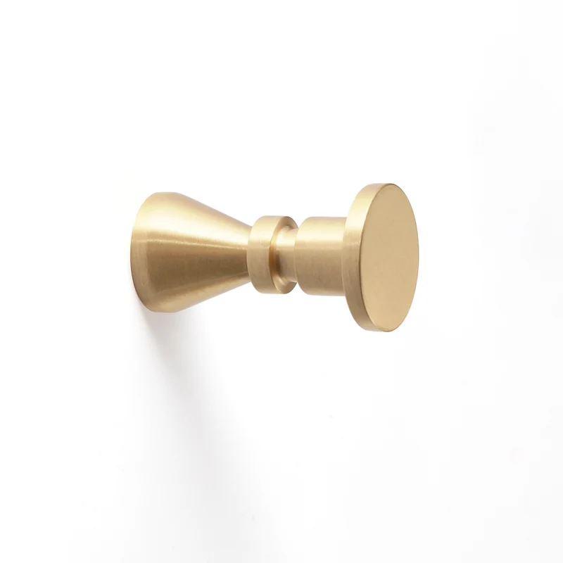 Origins Living Wilson Hook - Brushed Brass